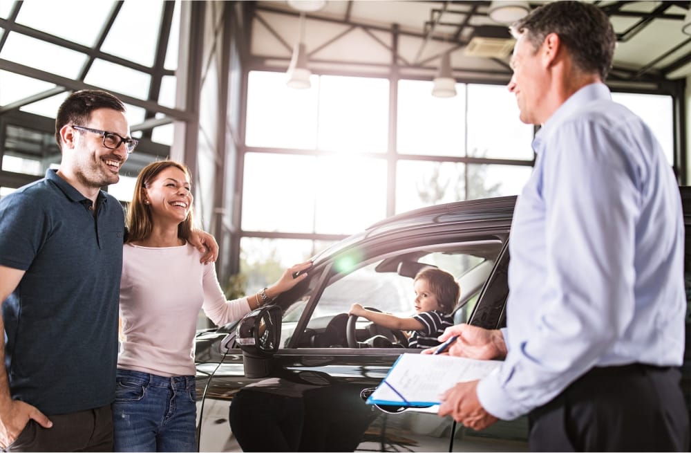 Family Getting Car (With CarsSales)